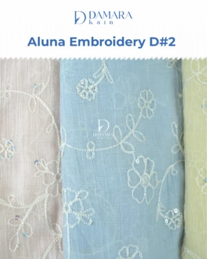 Kain Aluna Embroidery D#2