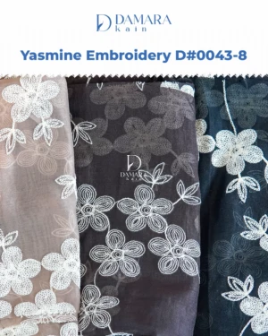 Kain Yasmine Embroidery D#0043-8